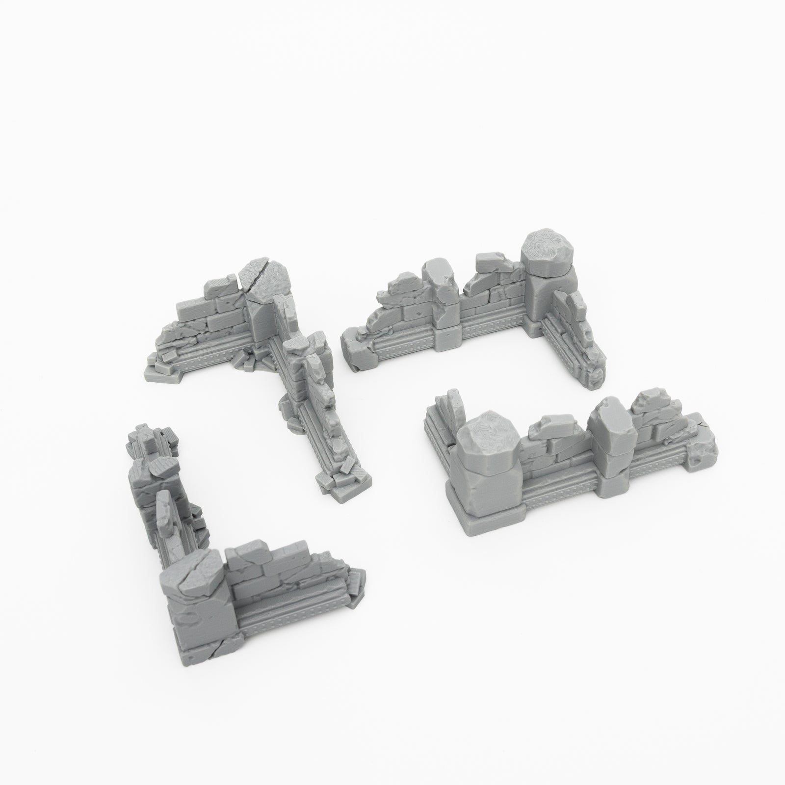 Unpainted - Modular Warhammer 40k Terrain – SciFi Gothic Set - Chapter Approved