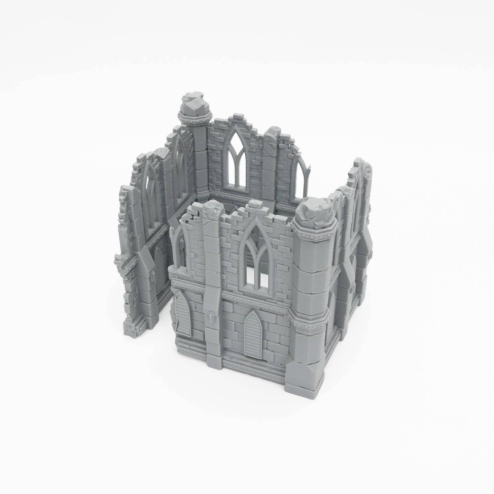 Unpainted - Modular Warhammer 40k Terrain – SciFi Gothic Set - Chapter Approved