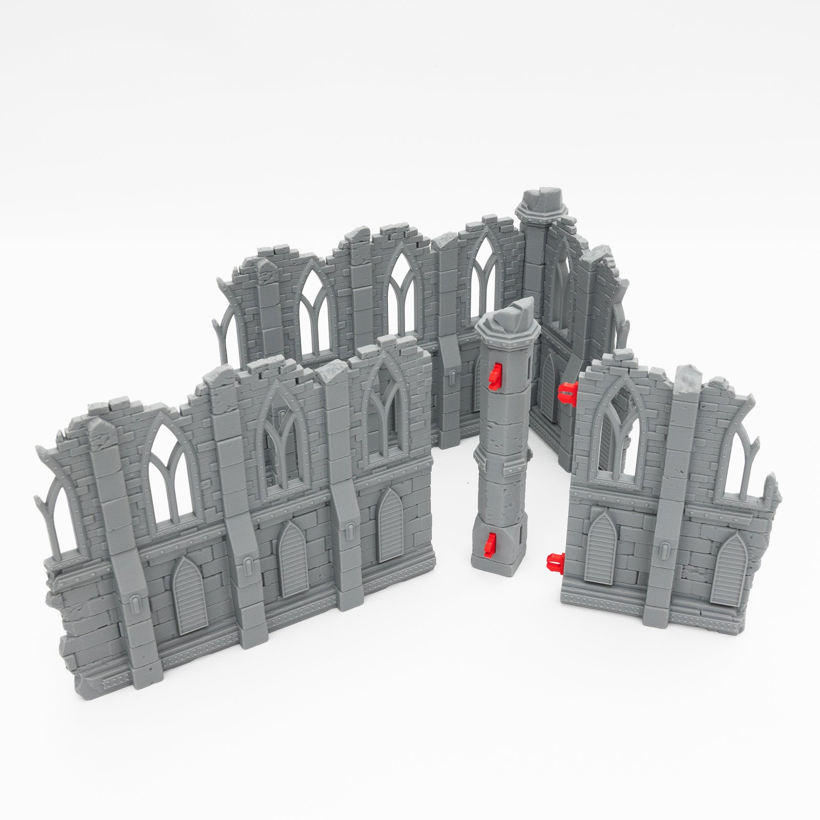 Unpainted - Modular Warhammer 40k Terrain – SciFi Gothic Set - Chapter Approved