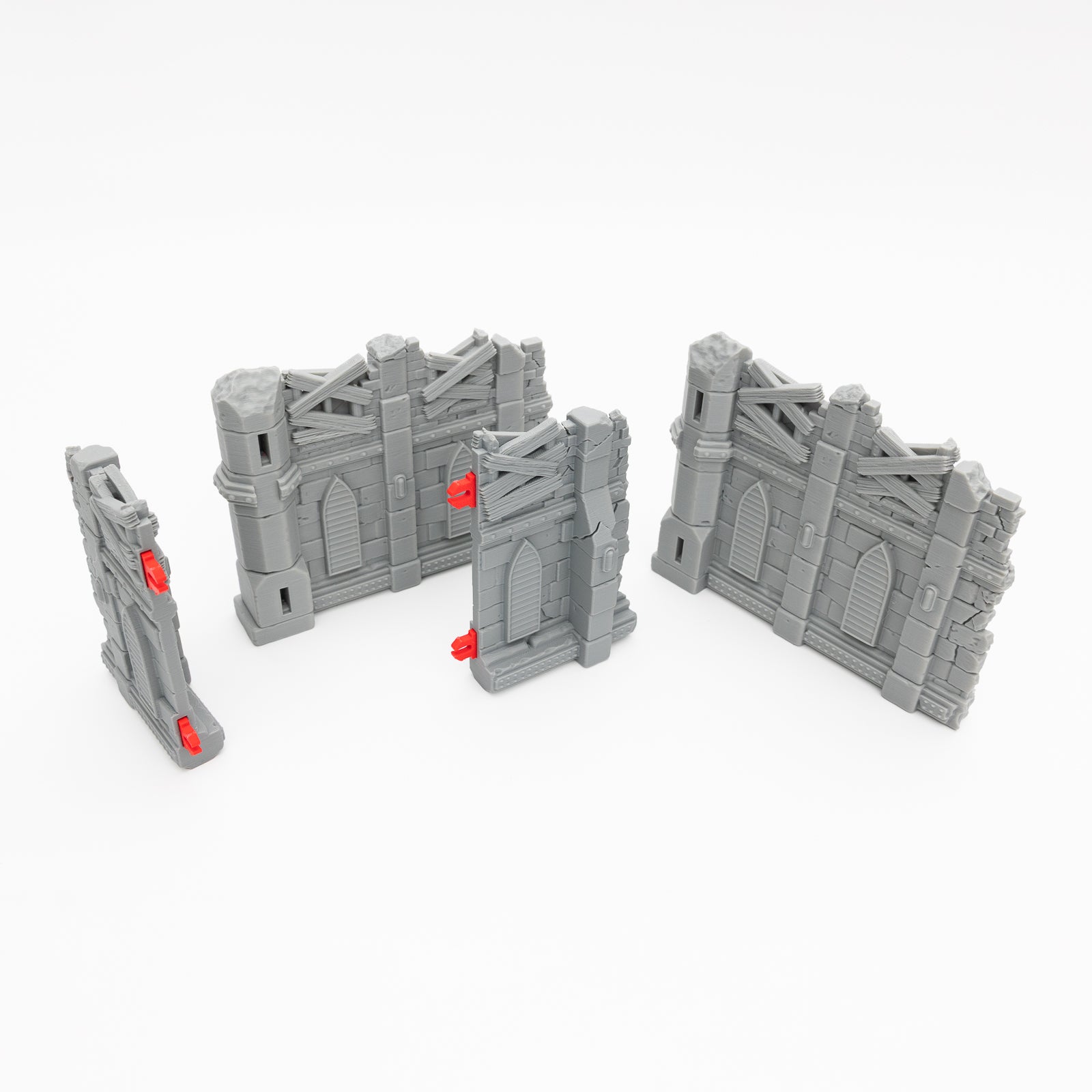 Unpainted - Modular Warhammer 40k Terrain – SciFi Gothic Set - Chapter Approved
