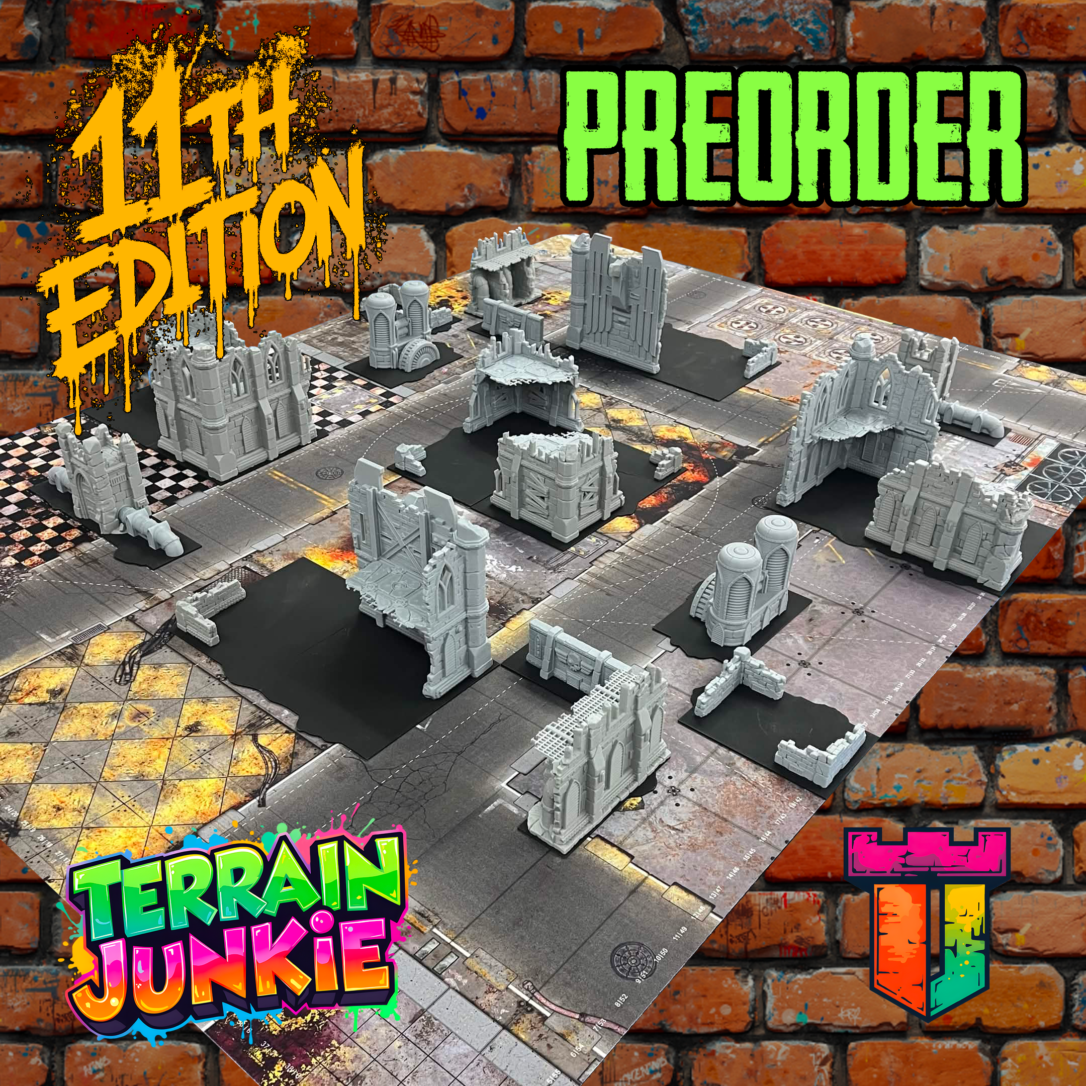 11th Edition 40k Terrain  - Pre Order - Free Shipping