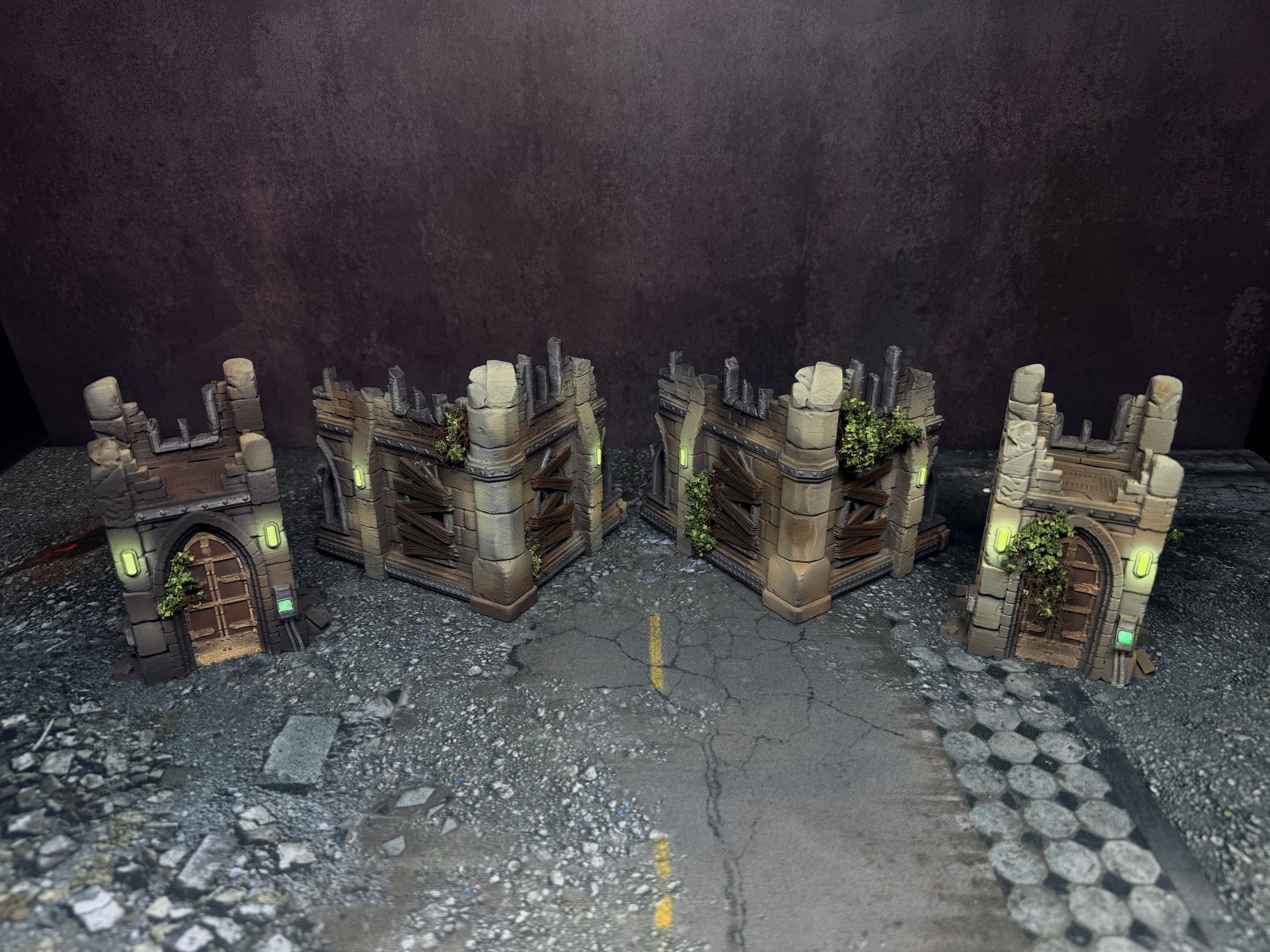 Overgrown Outpost - 11th Edition Terrain - Pro Painted