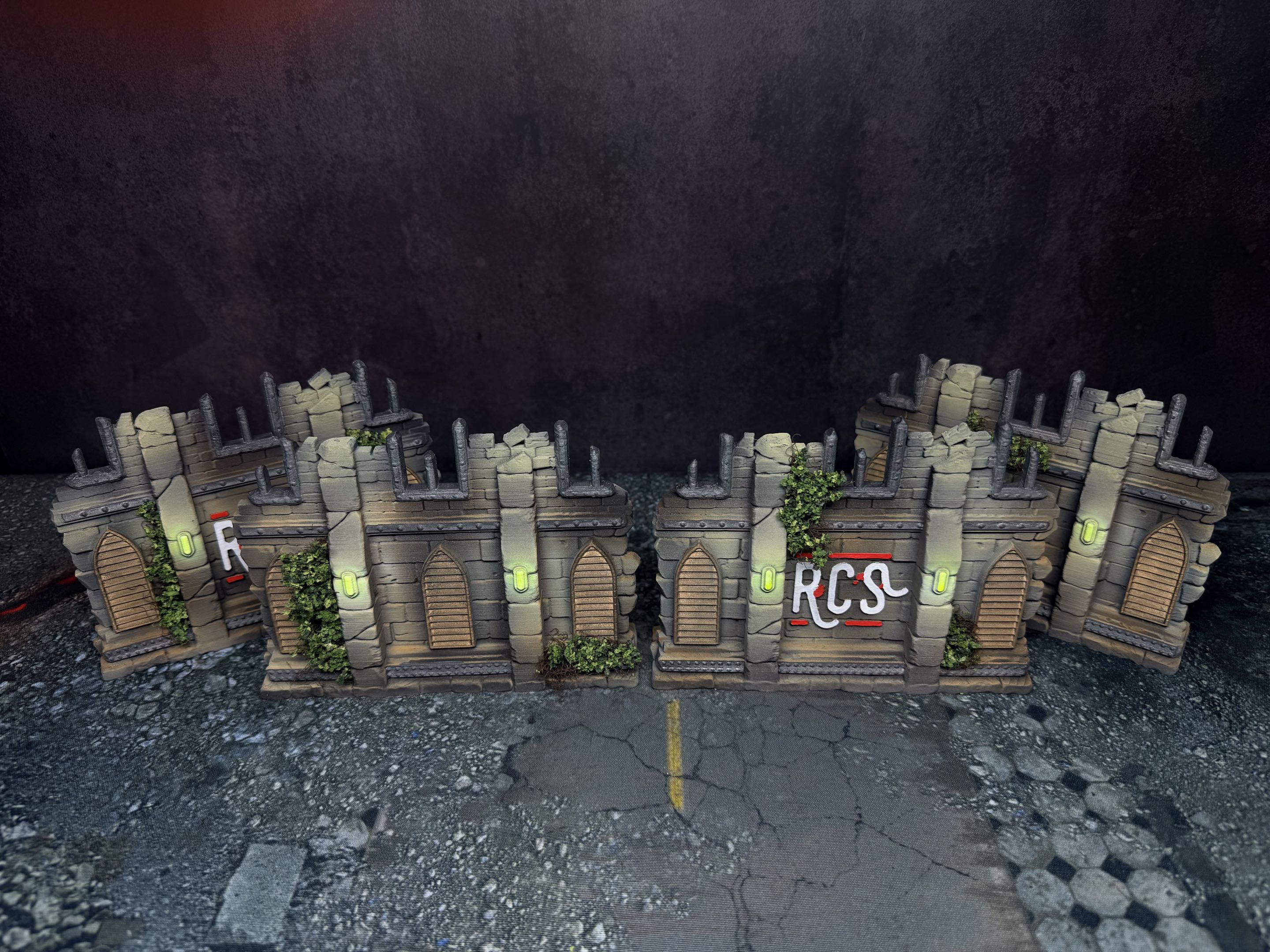 Overgrown Outpost - 11th Edition Terrain - Pro Painted