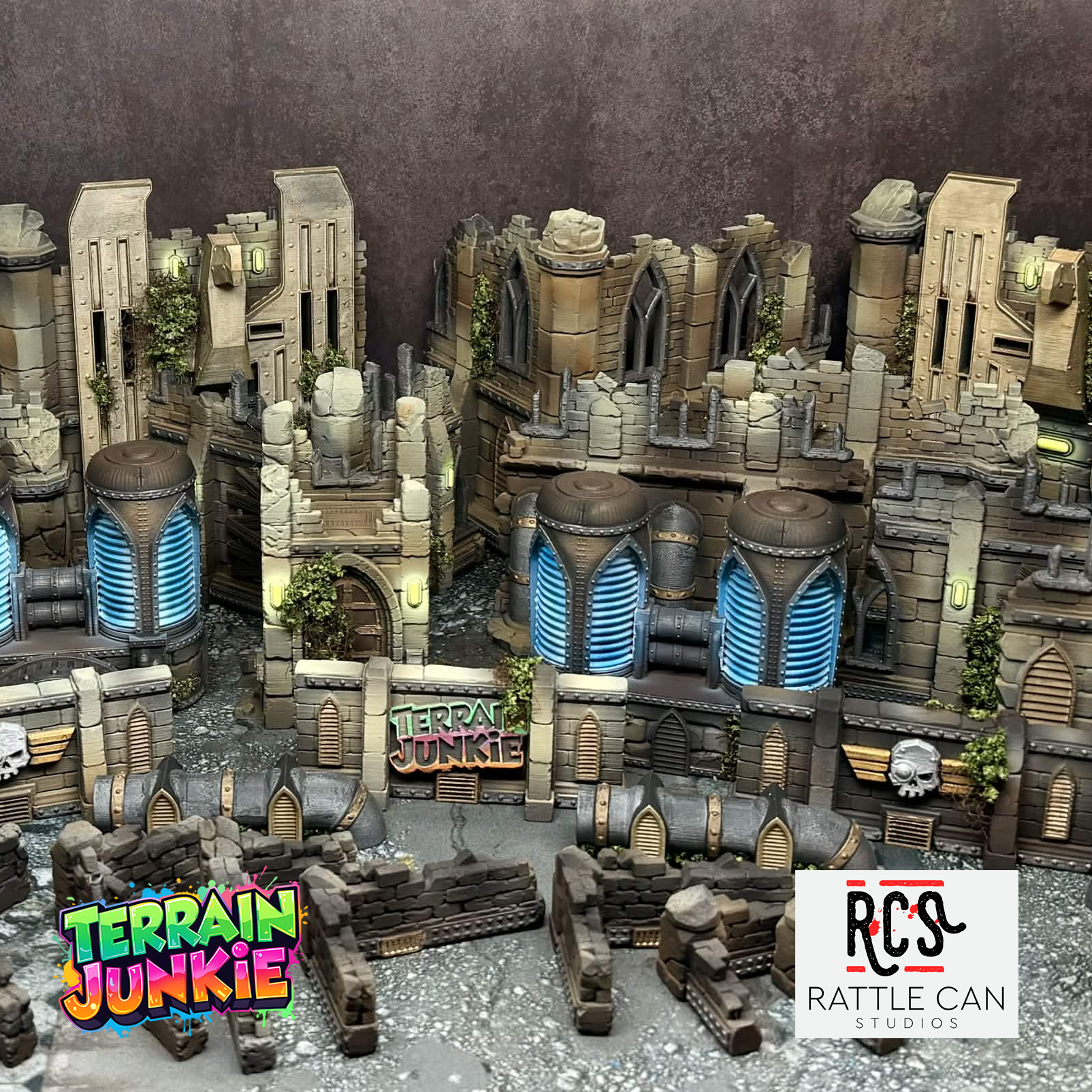Overgrown Outpost - 11th Edition Terrain - Pro Painted